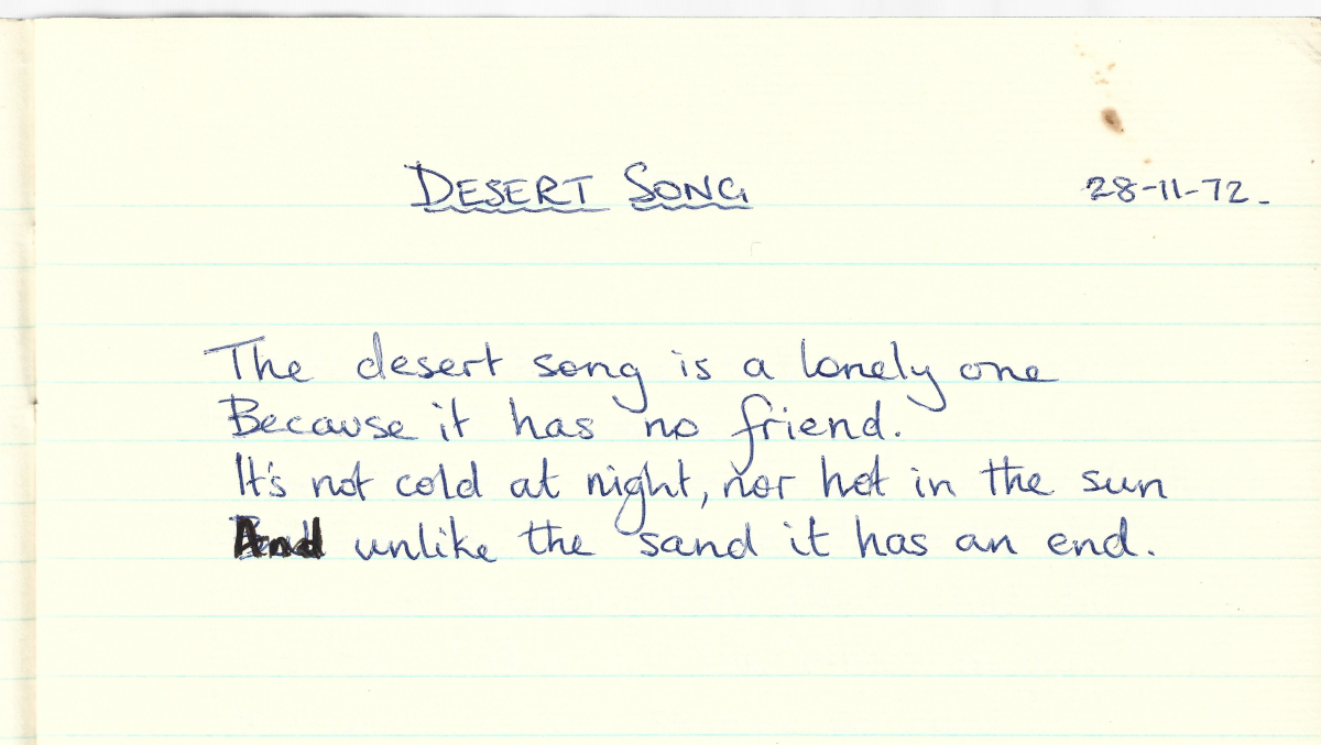 Desert Song