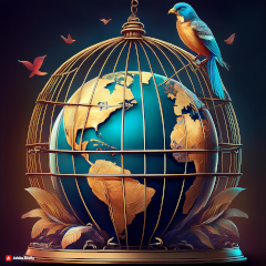 the caged world