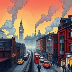 smoky London